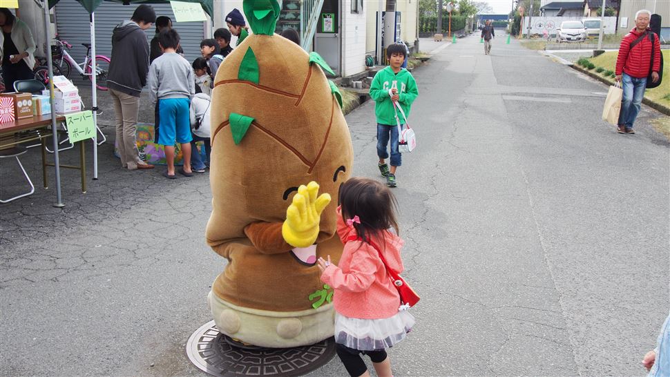 1枚目、黒石原地区秋祭り会場