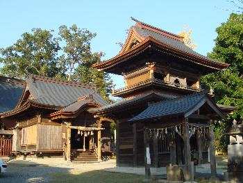 竹迫日吉神社 楼門及び社殿