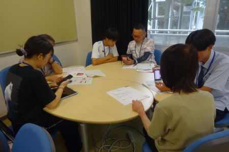 スマートフォン講座の様子です