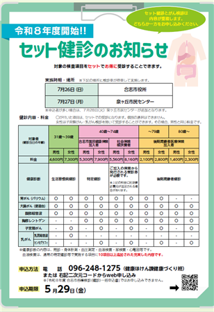 セット健診