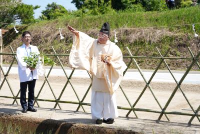 清祓祭の様子です。