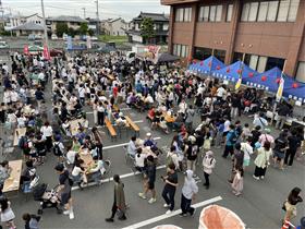 昨年度の「こうし夜市」の様子