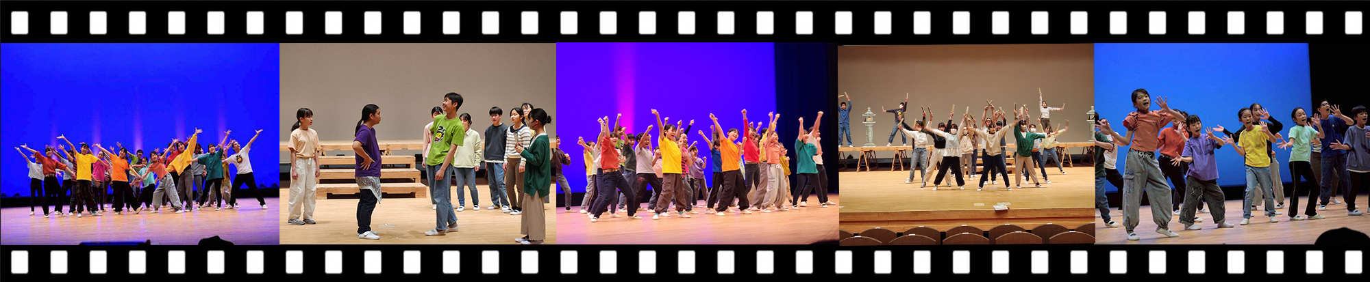 ヴィーブル子ども劇団活動の様子