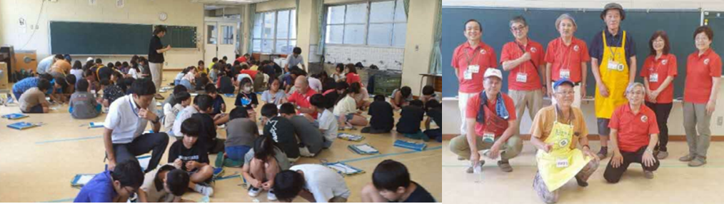 活動の様子（南ヶ丘小学校）