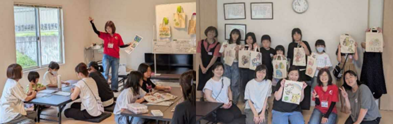 活動の様子（桜和の丘）