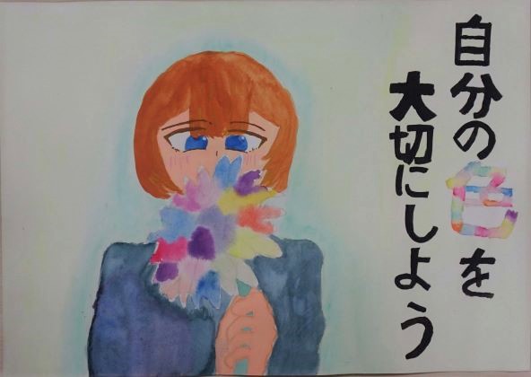 上林咲菜（かんばやしさな）さん（合志楓の森中学校2年）