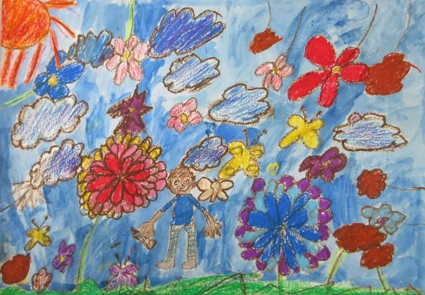 古荘紗愛（ふるしょうさら）さん（合志楓の森小学校3年）