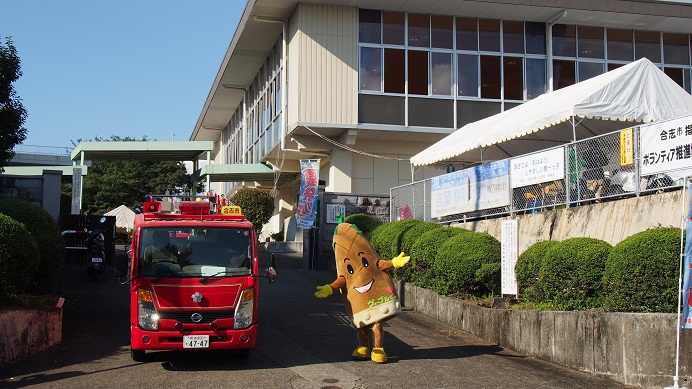 9枚目_ヴィーブルくん、楽屋入りする